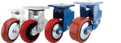 Suspension castors 